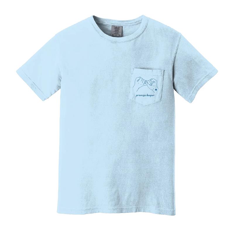 Promise Keeper Blue Pocket Tee