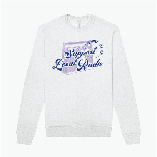 Support Local Radio Crewneck