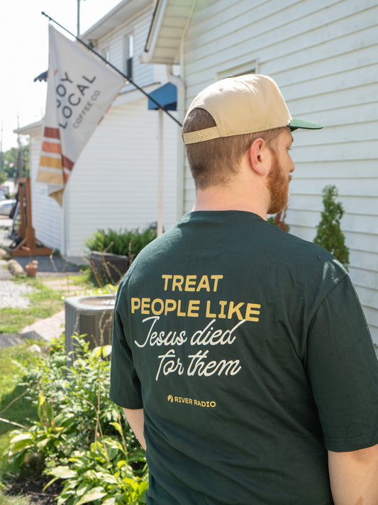Because He Did - Oversized Boxy T-Shirt