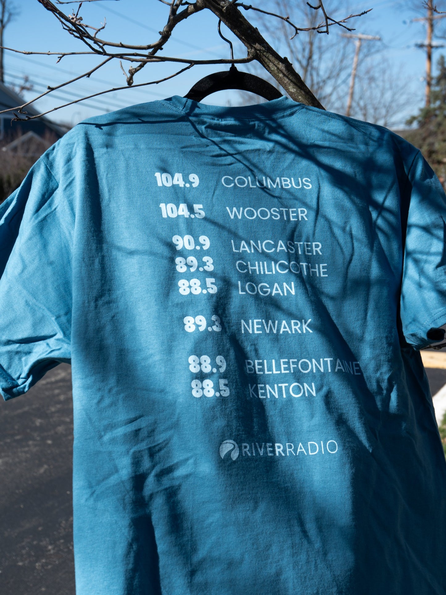 Home of Jesus Music Shirt - Denim Blue
