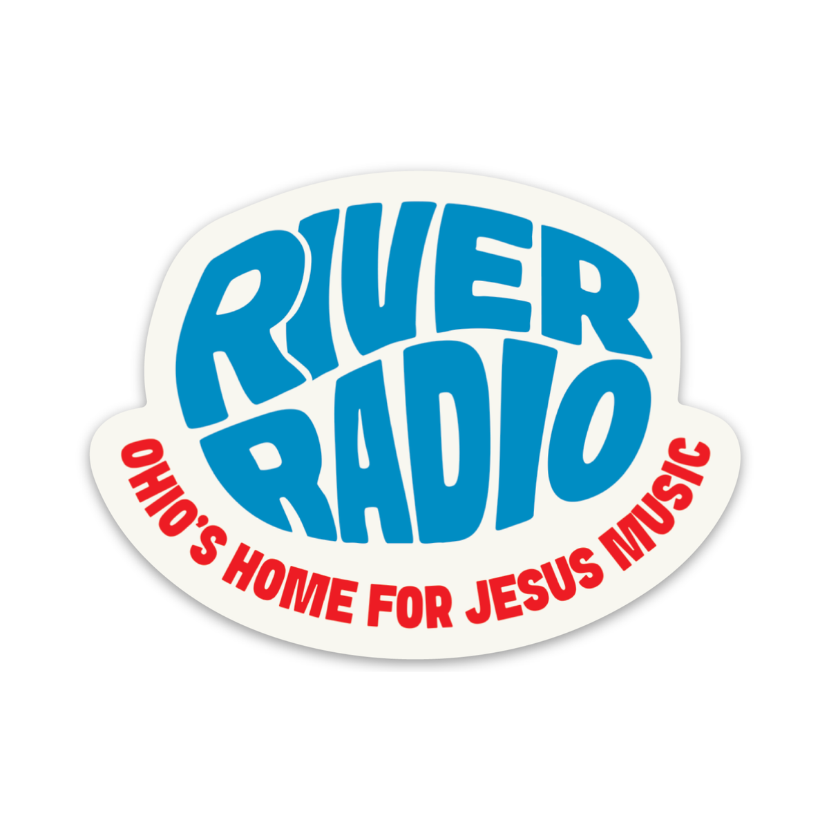 Home of Jesus Music Sticker