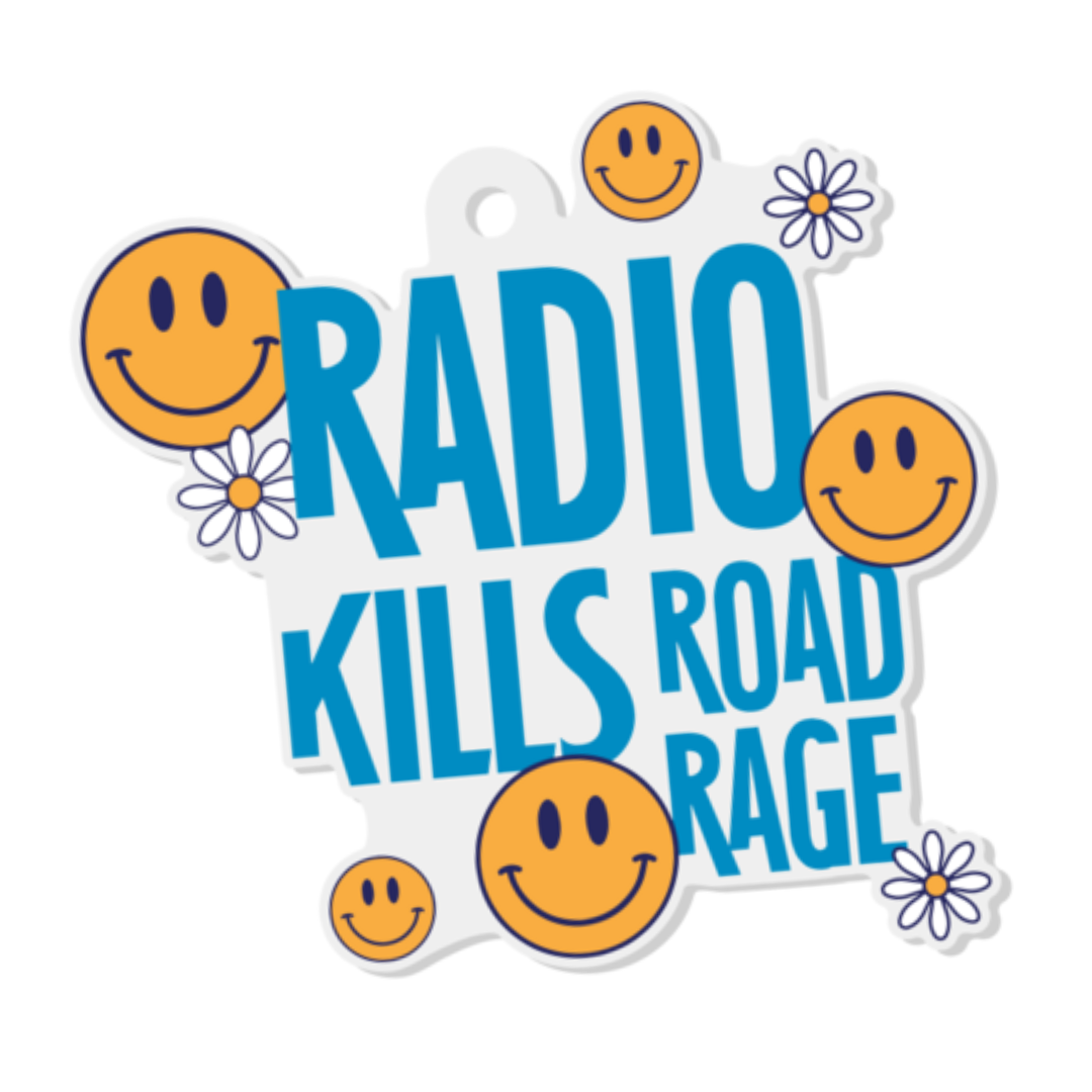 Radio Kills Road Rage Keychain