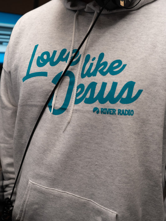 Love Like Jesus Hoodie - Gray