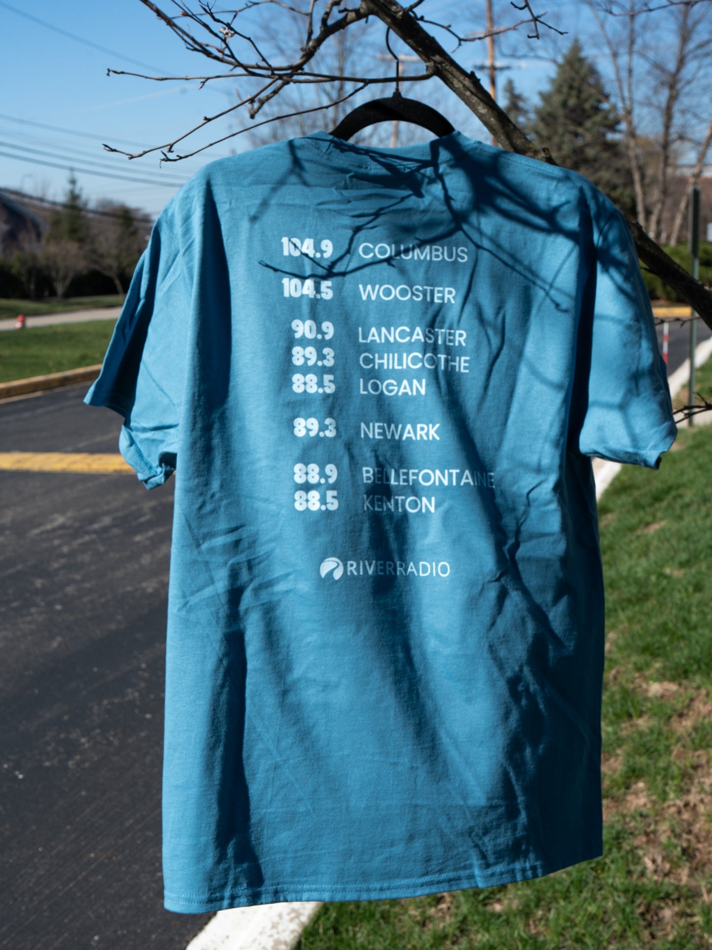 Home of Jesus Music Shirt - Denim Blue