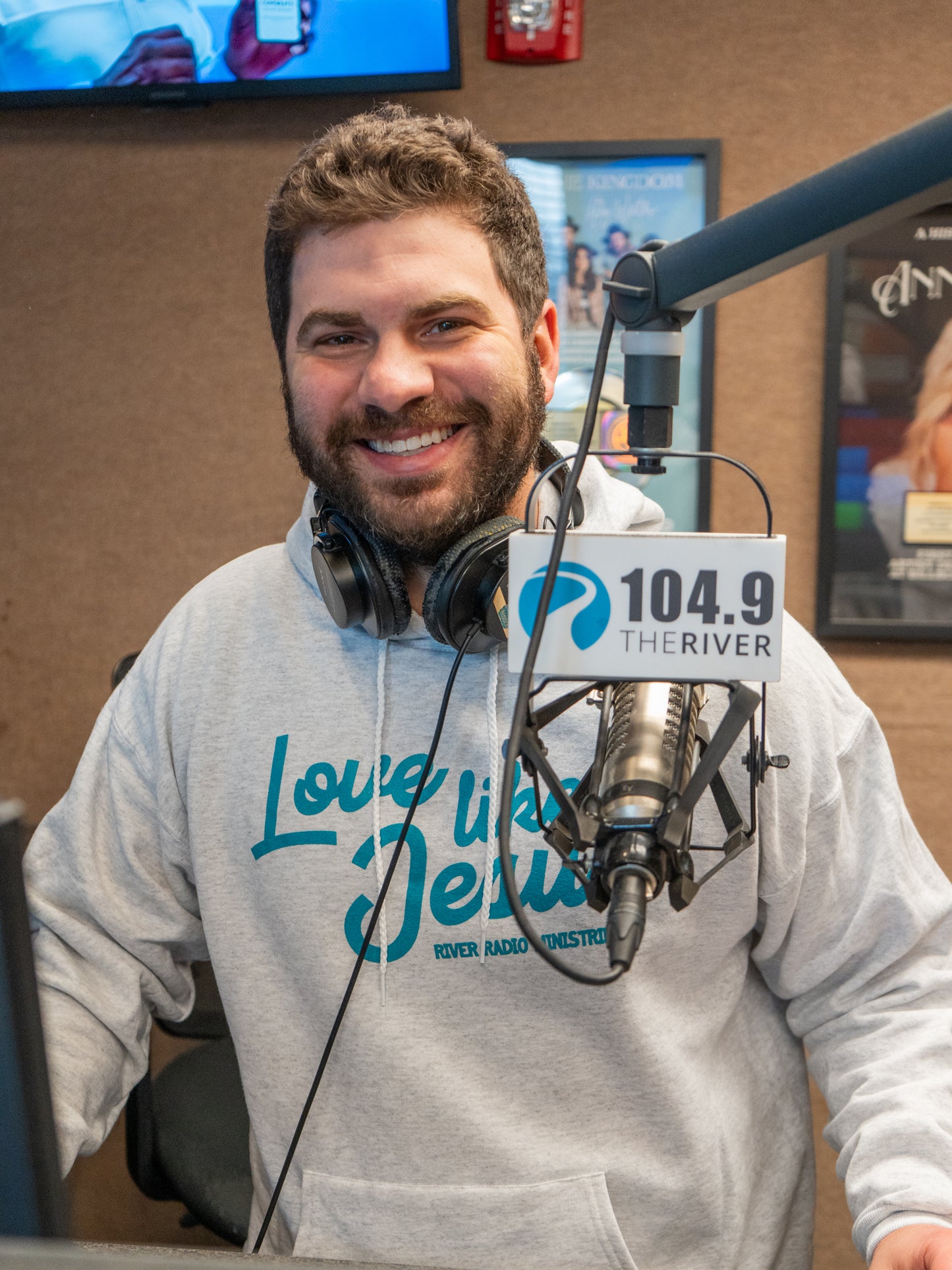 Love Like Jesus Hoodie - Gray