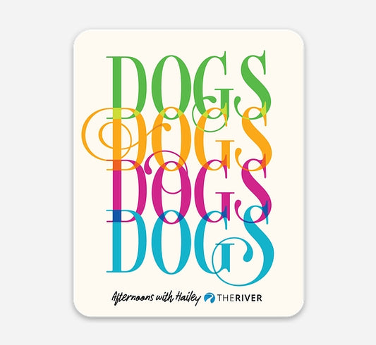 River Afternoons Sticker - Hailey