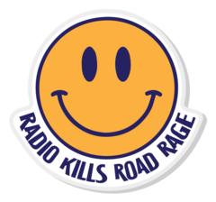 Radio Kills Road Rage Pin