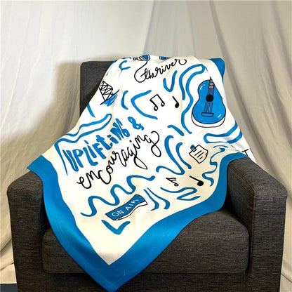 River Doodle Blanket